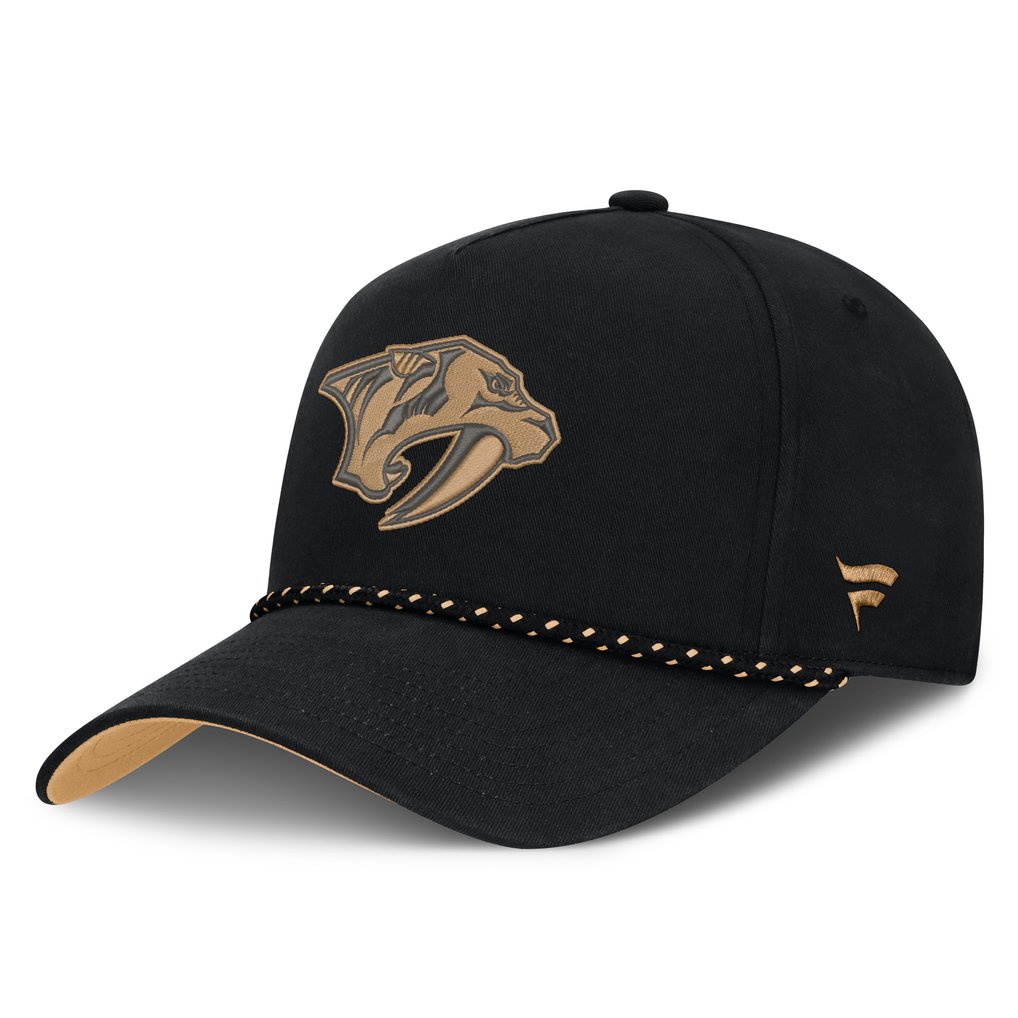  Nashville Predators Fanatics Military Appreciation Authentic Pro A-Frame Adjustable Hat - Black
